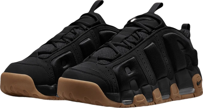 Nike Air More Uptempo Low Black Gum for Sale | Authenticity