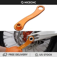 CNC Axle Spanner Wrench For KTM XCW EXC EXCF SX SXF XC XCF Six Days 1998-2022