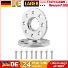 Spurplatten Spurverbreiterungen Distanzscheiben Kompatibel mit VW Silver Alu