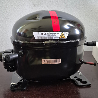 LG FLD165NBMA Hermetic Compressor R600a 220-240V 205W Black 1 Phase