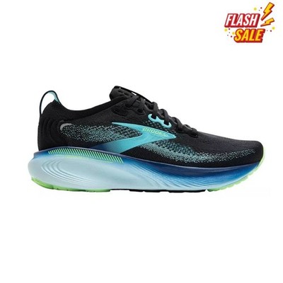 Brooks Men's Adrenaline GTS 25 Running Shoes-Black/Ipanema/Mint , Medium/D
