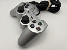 OEM Sony Playstation 2 (PS2) DualShock 2 Silver Controller SCPH-10010 Wired