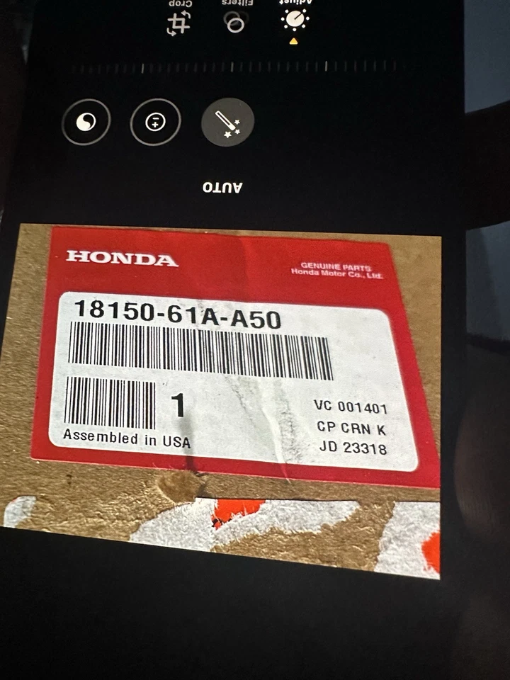 2023 Acura MDX Catalytic Converter ￼ - Image 2 of 2