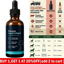 Healthy Petz Premium Liquid Collagen For Dogs, Supplement With Collagen, 60ml