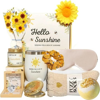 Sonnenblume Geburtstagsgeschenke für Frauen, Get Well Soon Geschenke, Sonnenblume... 