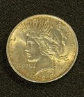 1923-P Silver Peace Dollar $1 US Coin 90% Silver One Dollar Coin Liberty