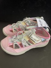 OSHKOSH B'GOSH Everplay Zinger Rainbow Toddler Girls Shoes NWT Pink Size 11 NEW