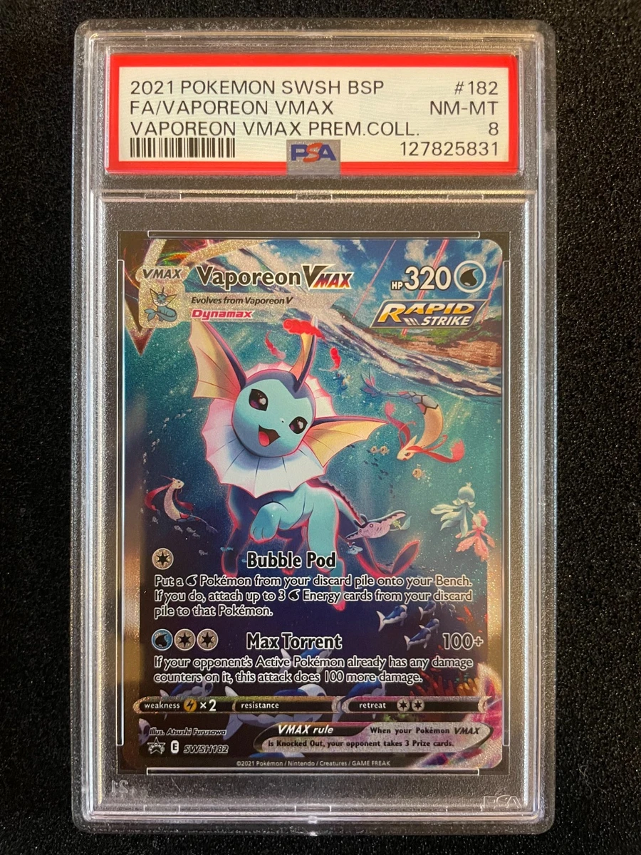Vaporeon VMAX Pokémon TCG Cards for sale | eBay