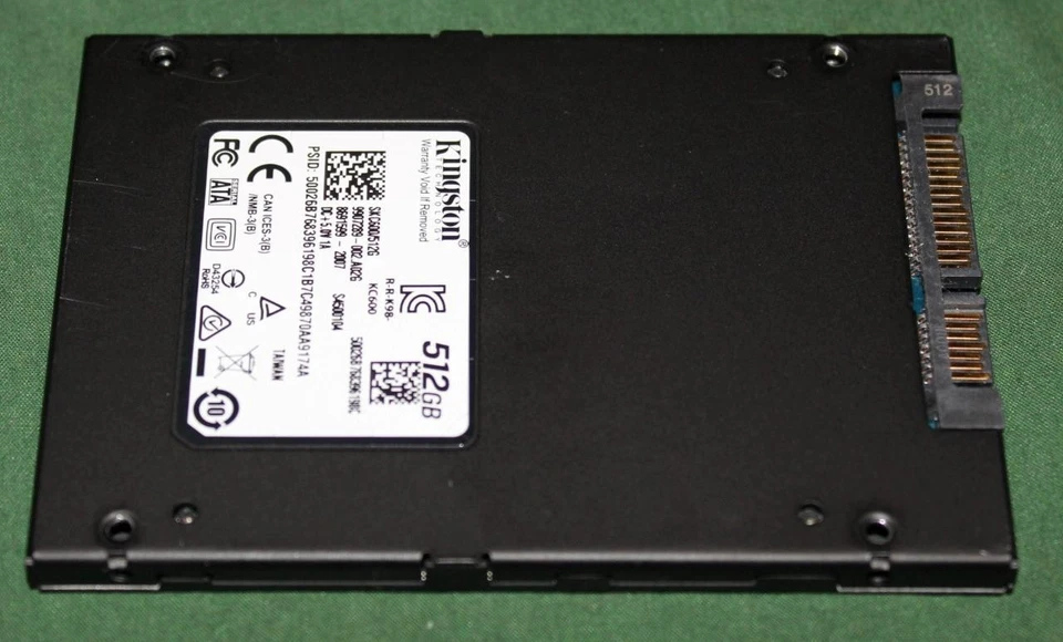 16 Kingston 512GB,  2.5” SSD, model SKC600/512G - Image 3 of 4