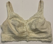 Mastectomy Bra - ABC style 503 Mastectomy Bra - Size 36D Beige 5 Hook Eye -EUC
