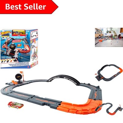 Flexible City Track Pack: 10 Interlocking Pieces & Car for Creative Playtime