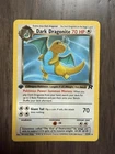Pokémon Dark Dragonite TCG 1st Edition Non-Holo Card 22/82 LP