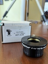 Tele Vue 2-1.25" Flat Top Adapter with Brass Clamp Ring Open Box -New Condition