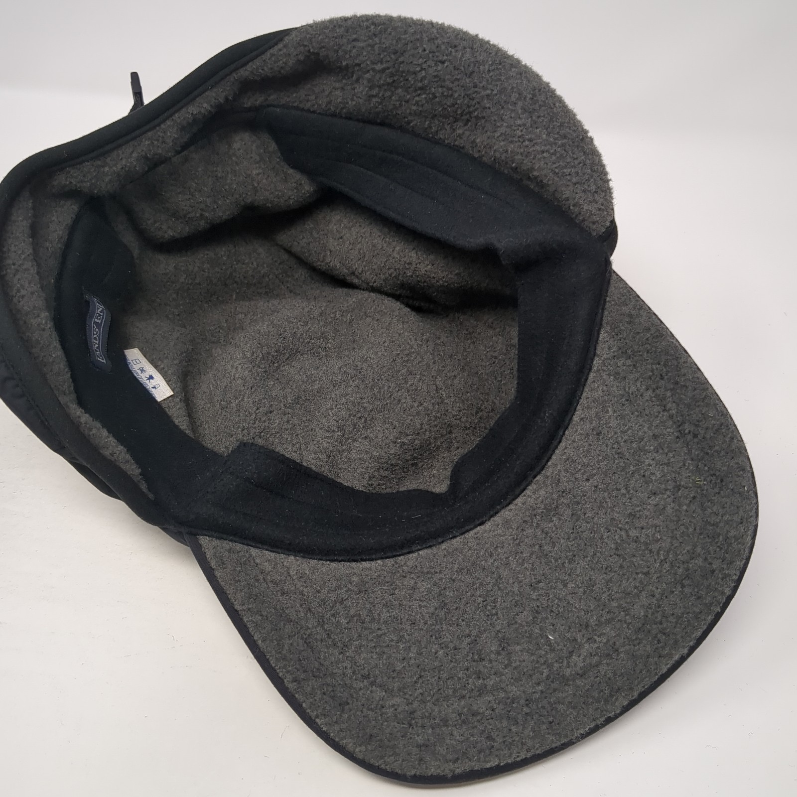 Lands' End Slideback 5 Panel Hat Solid Black One … - image 7