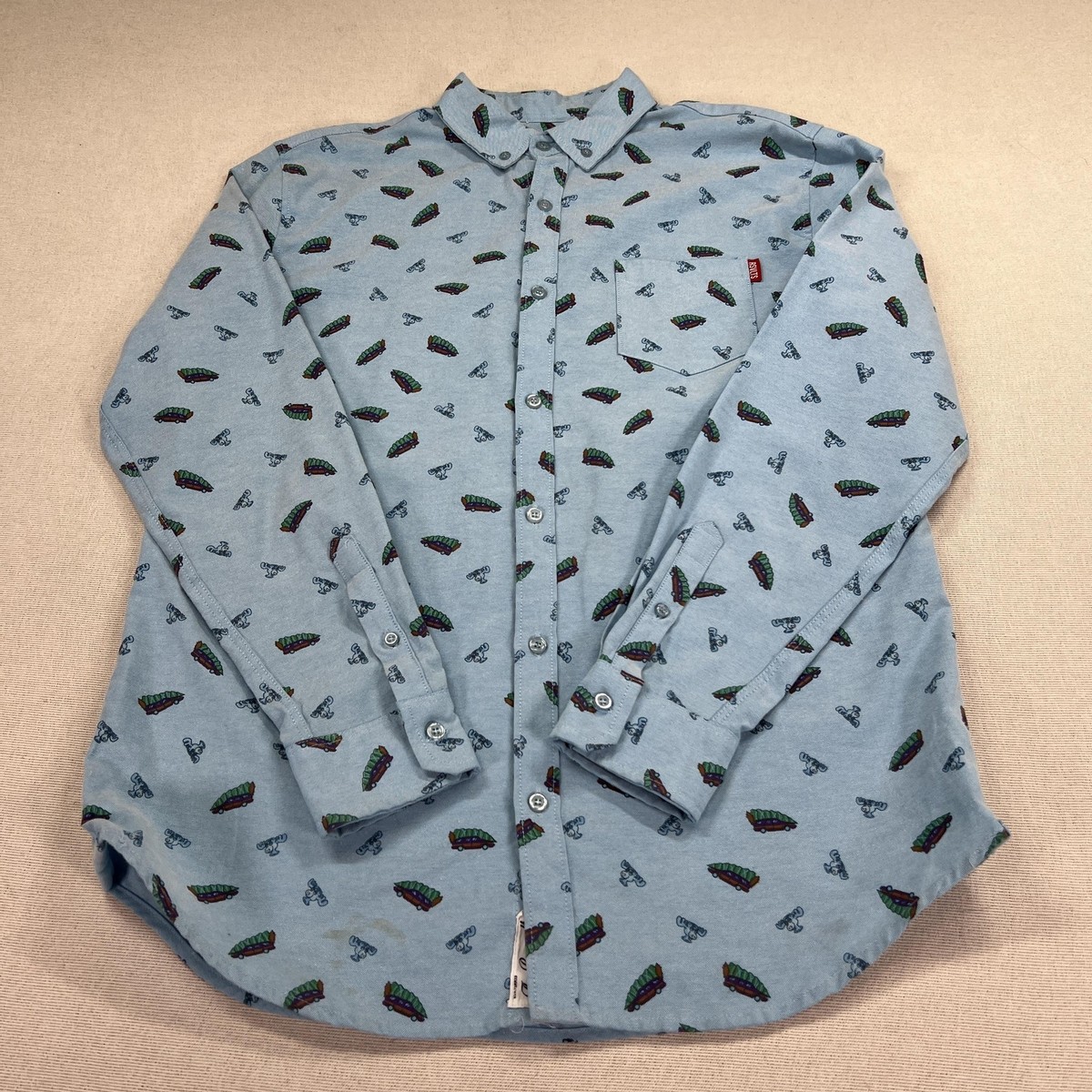 RSVLTS Shirt Men's L Little Full Lotta Soap National Lampoons Christmas Vacation View 2