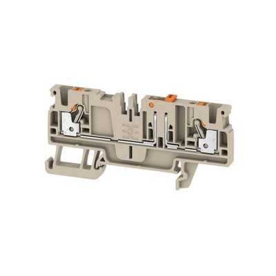 Weidmuller 1989800000 ADT 2,5 2C Test-Disconnect Terminal PUSH IN 2,5mm² 500V