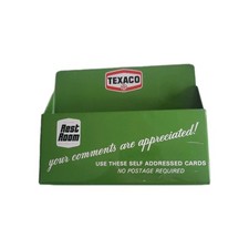 vintage Texaco Rest Room Self Addressed card holder