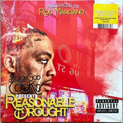 Stove God Cooks Reasonable Drought Freeze White Splatter Colored Vinyl LP