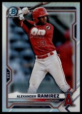 2021 Bowman Draft #BDC-110 Alexander Ramirez Chrome Refractor