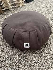 Waterglider International Zabuton Buckwheat Filled Cushion Meditation Zafu
