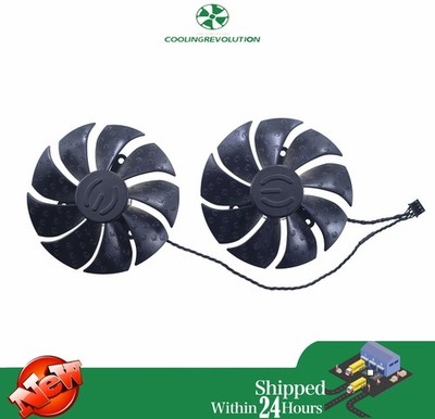 87mm GPU Replacement Cooling Cooler Fan Set For EVGA RTX 2060 Super KO