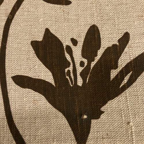 Marushka Silkscreen Canvas Print Flowers Nature Vintage 70’s Small 8”x10” - Picture 4 of 12