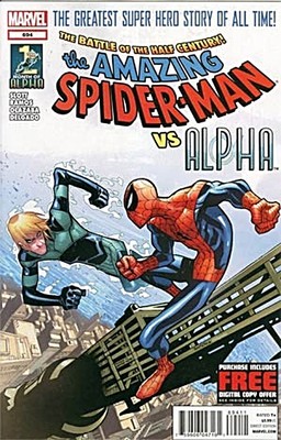 AMAZING SPIDERMAN 694 SOLD OUT 1st PRINT COVER RARE WHO IS ALPHA ?? NM SUPERIOR