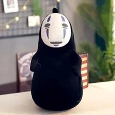 Studio Ghibli No-Face Plush Toy – 30cm Spirited Away Anime Doll Kawaii Gift