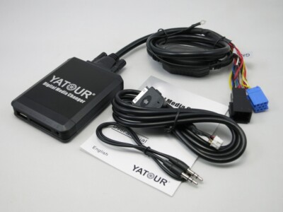 Car Digital Media Changer USB SD Aux iPod Interface For 8Pin Audi Vw Skoda Seat 