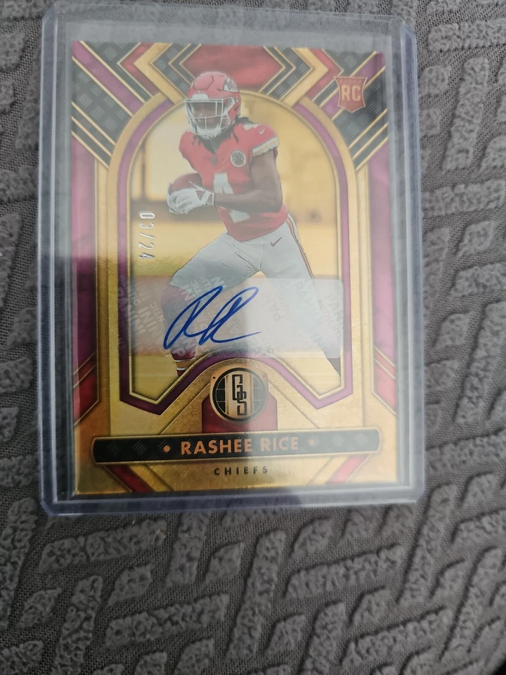 2023 Gold Standard FOTL Purple 3/24 Rookie Auto Rashee Rice - Image 4 of 4