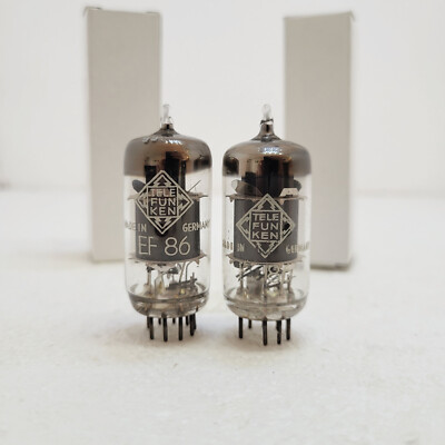 EF86 Telefunken Germany Ulm very early type,welded plate,year 1956/57,ultra rare