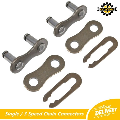 Link Lock CONNETTORE CATENA Master Split per Bici BMX e Cicli Singola Velocità Fixie - Foto 4 di 8