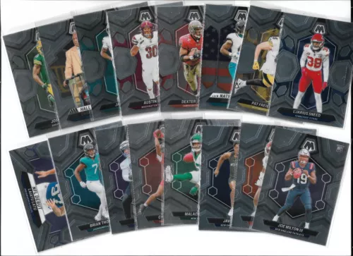 2024 Mosaic Football  Base Singles * Rookies* Complete your Set    Free Shipping