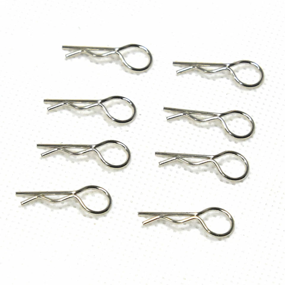 HSP part 86090 R-Clips 8P for HiMOTO 1/16 RC 94182 94183 94185 94186 94187 94282 - Image 3 of 4