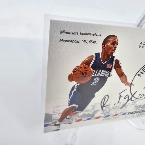 Sellos de matasellos Fleer Hot Prospects Draft Day 2006-07 Randy Foye/100 #DD-RF - Imagen 2 de 4