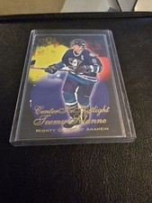 1997 1996-97 Fleer Flair Teemu Selanne #8 Center Ice Spotlight
