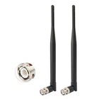 2-Pack 470-542 Mhz Omnidirectional Antenna BNC Male For Shure ULXD4 QLXD NEW