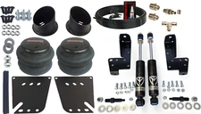 3/8" Front Bolt On Air Ride Suspension Bag Bracket Kit Fits Impala 1958-1964