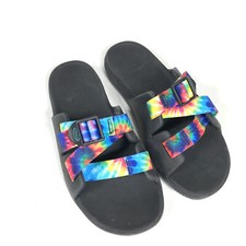 Chaco Ecotread Rainbow Tie-Dye Sandals Hiking Beach Kids Youth Size 4