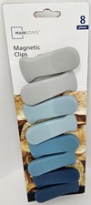 Mainstays 8-Piece Magnetic Bag Clip Set, Multicolor