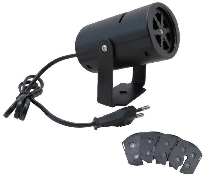 Proiettore LED Multicolore con 4 Figure Incluse Karma CLP 68 Magic Light Gobo, fotografia 5 di 11