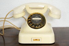 PER COLLEZIONISTI: BELLISSIMO VECCHIO TELEFONO IN BACHELITE DALLA GERMANIA W48 #11739