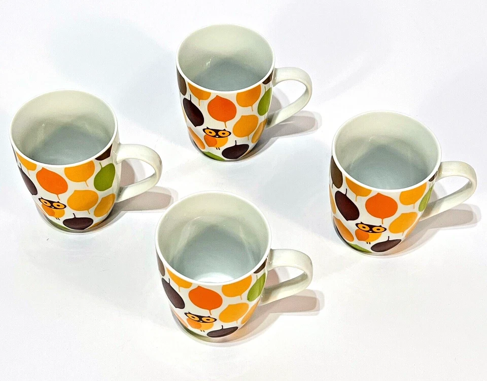 Juego de 4 tazas altas Rachael Ray Little Hoot 4" - Excelente estado Foto 2 de 3