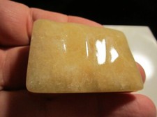 QUARTZ AGATE STONE POLISHED BELT BUCKLE HEAVY - BBA44