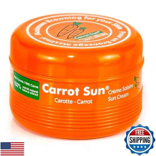 Carrot Sun Tanning Accelerator – 350ml Carotene Intensive Tanning Gel – Natur