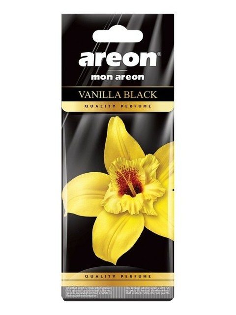 Areon бумажный mon areon vanilla Black min 2шт 704-043-331 1/10/360 (3800034967419)