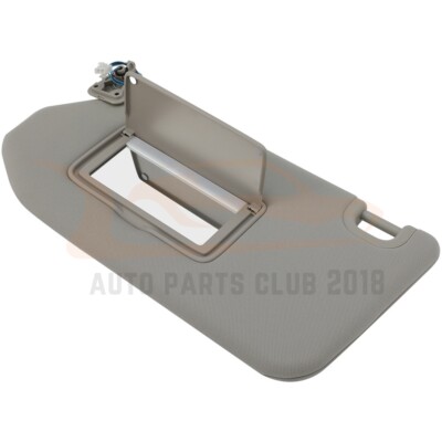 Gray Sun Visor LH+RH side W/Lamp for INFINITI JX35 QX60 Pathfinder