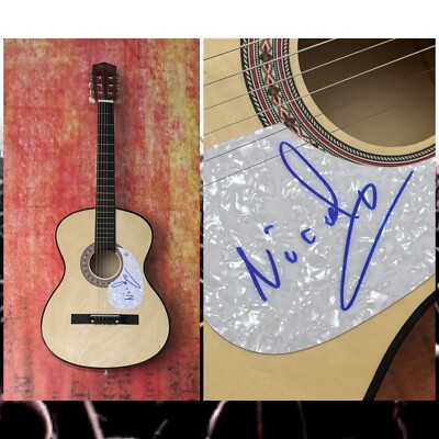 GFA Gipsy Kings Bamboleo Nicolas Reyes Signiert Akustik Gitarre COA