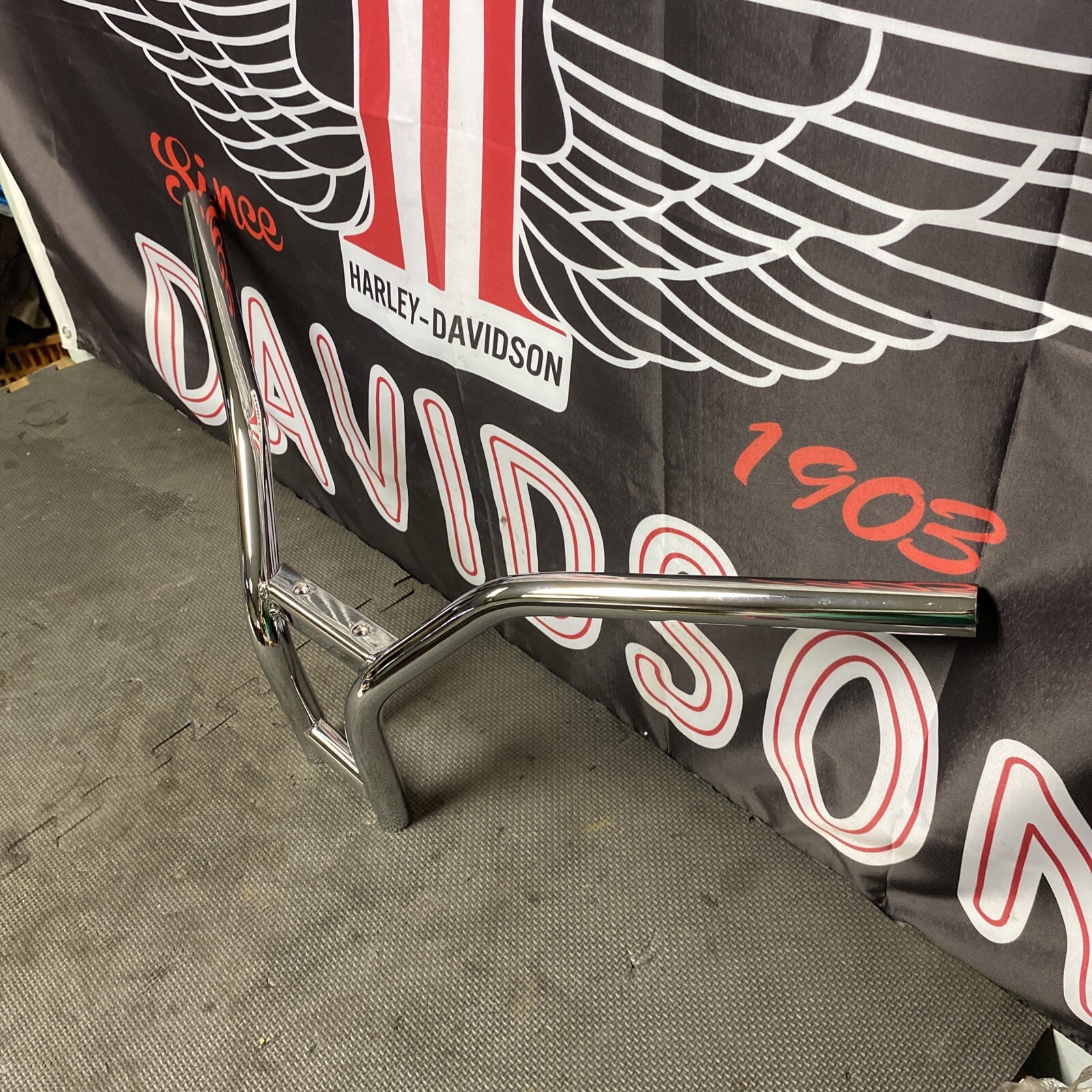 RARE OEM Harley NOS FXLR handlebars Harley FXR Low Rider WILLIE G Fxrt