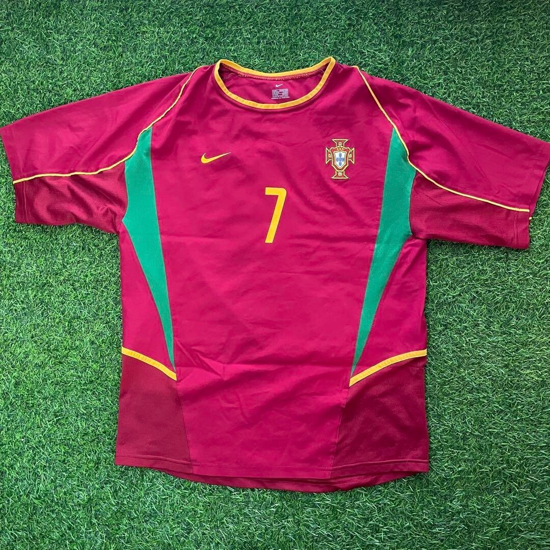 Figo 2002 Portugal Official Jersey Shirt Kit - Size XL - World Cup
